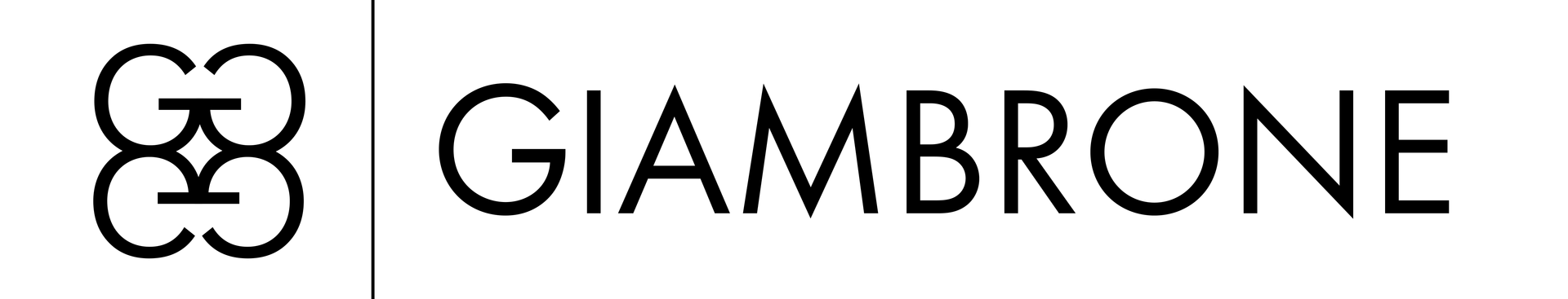 LOGO GIAMBRONE NERO SFONDO TRASPARENTE